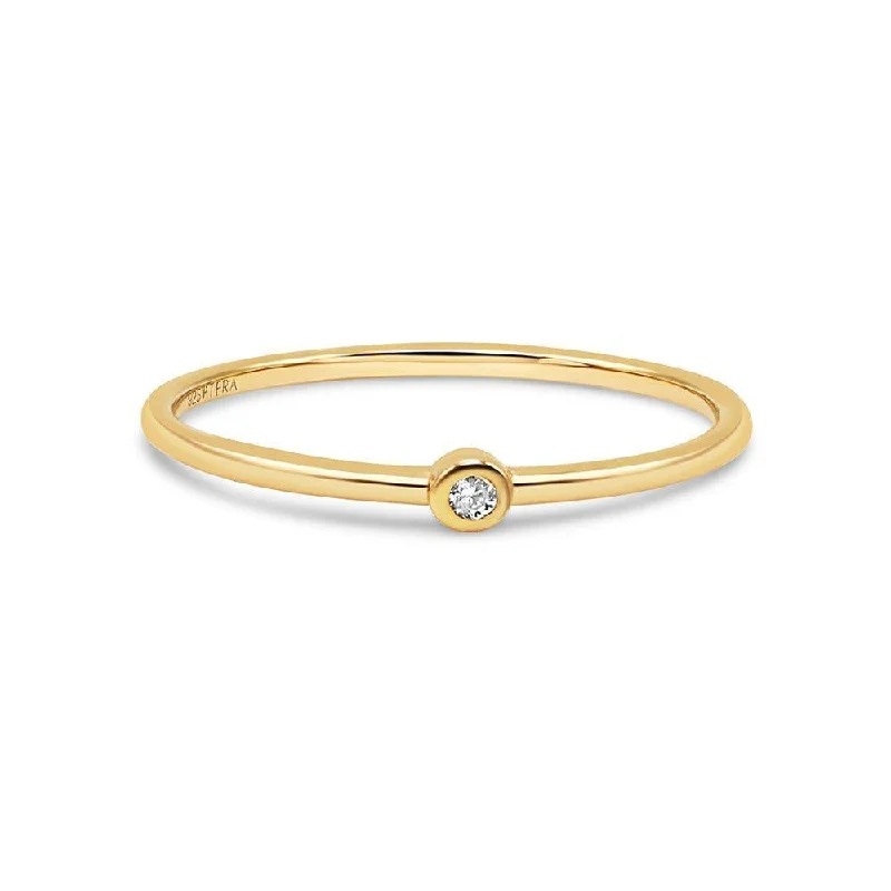 Women’s multi-stone rings-Classic & Dainty Bezel Rings