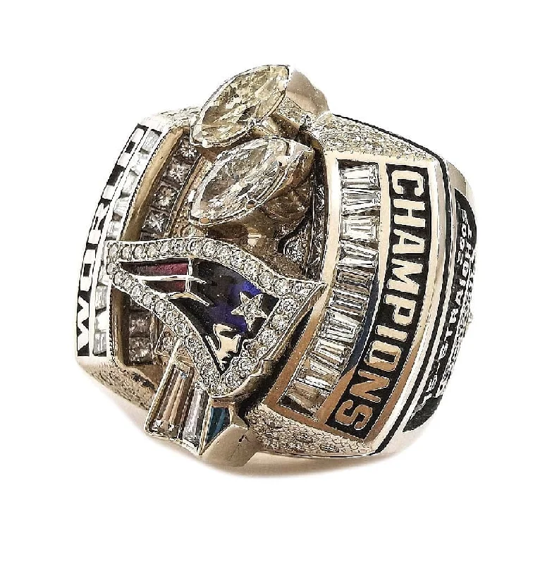 Women’s butterfly rings-2003 New England Patriots Super Bowl Ring