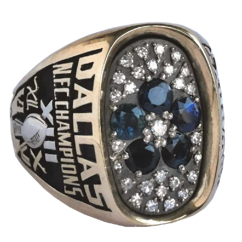 Women’s luxury silver rings-1978 Dallas Cowboys NFC Championship Ring