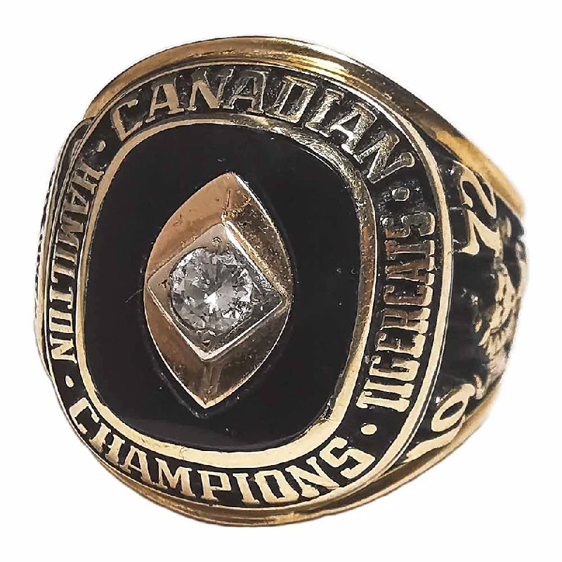 Women’s promise rings-1972 Hamilton Tiger-Cats Grey Cup Ring