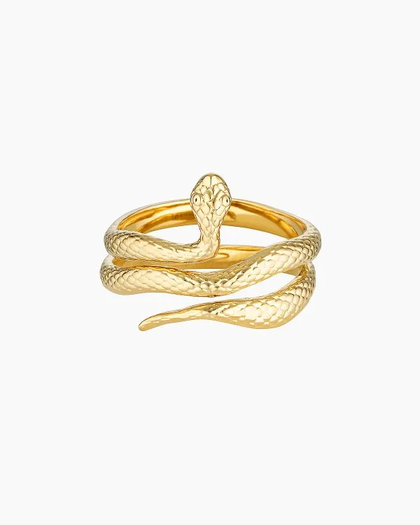 Women’s custom rings-SNAKE RING