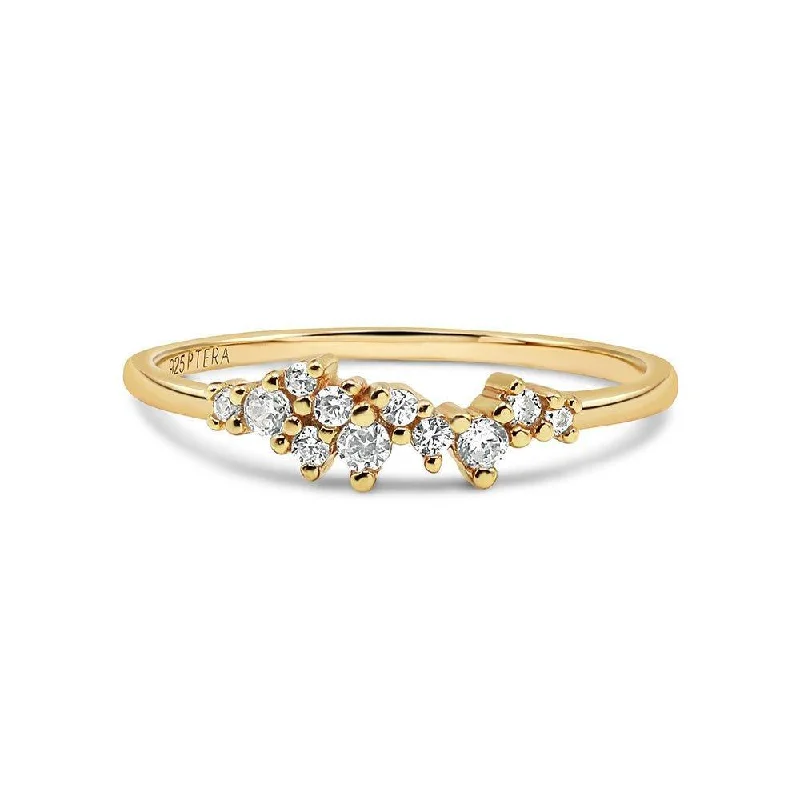 Women’s chic rings-Abell Cluster Ring