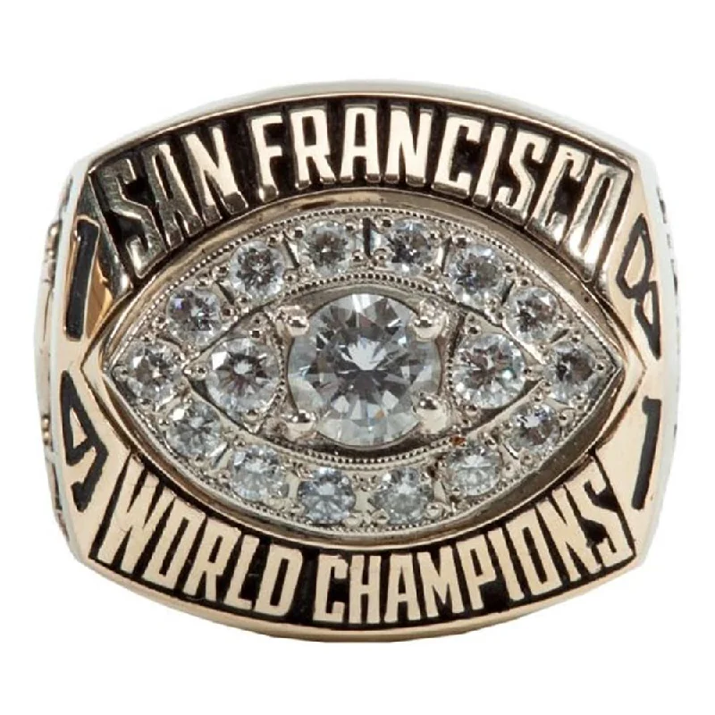 Women’s geometric engagement rings-1981 San Francisco 49ers Super Bowl Ring