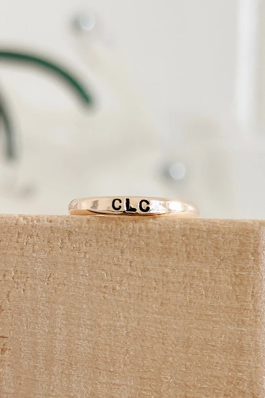 Women’s luxury engagement rings-Custom Dainty Signet Ring