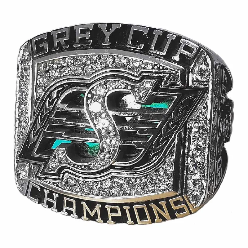 Women’s gold rings-2007 Saskatchewan Roughriders Grey Cup Ring