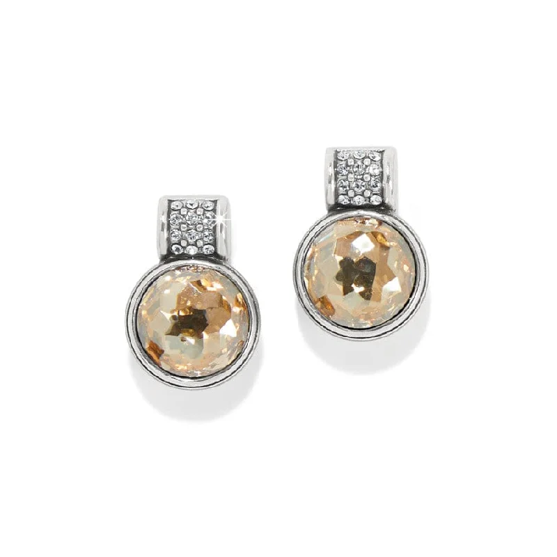 Women’s pearl earrings-Brighton | Meridian Aurora Petite Post Earrings in Gold