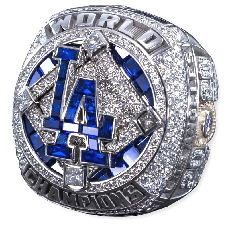 Women’s anniversary rings-2020 LA Dodgers World Series Ring