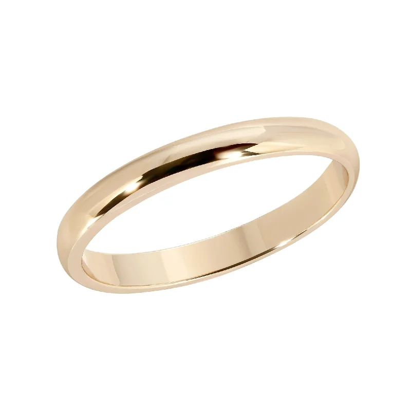 Women’s dainty rings-2.5Mm Domed Ring