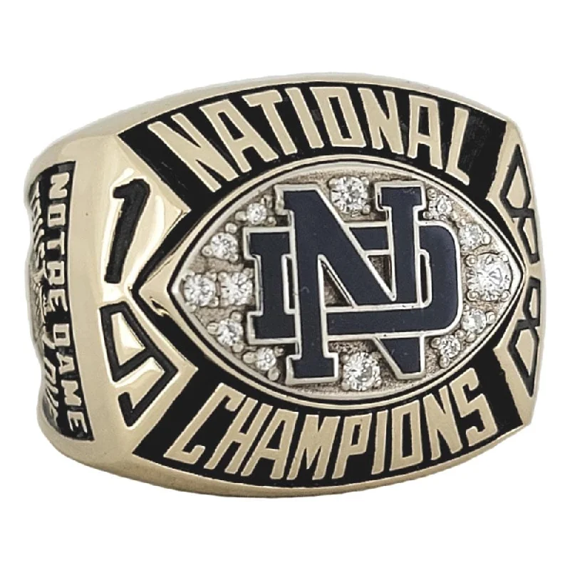 Women’s square rings-1988 Notre Dame NCAA Championship Ring