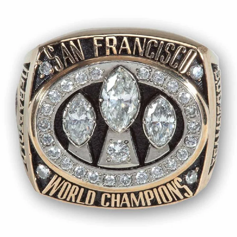 Women’s luxury engagement rings-1988 San Francisco 49ers Super Bowl XXIII Ring