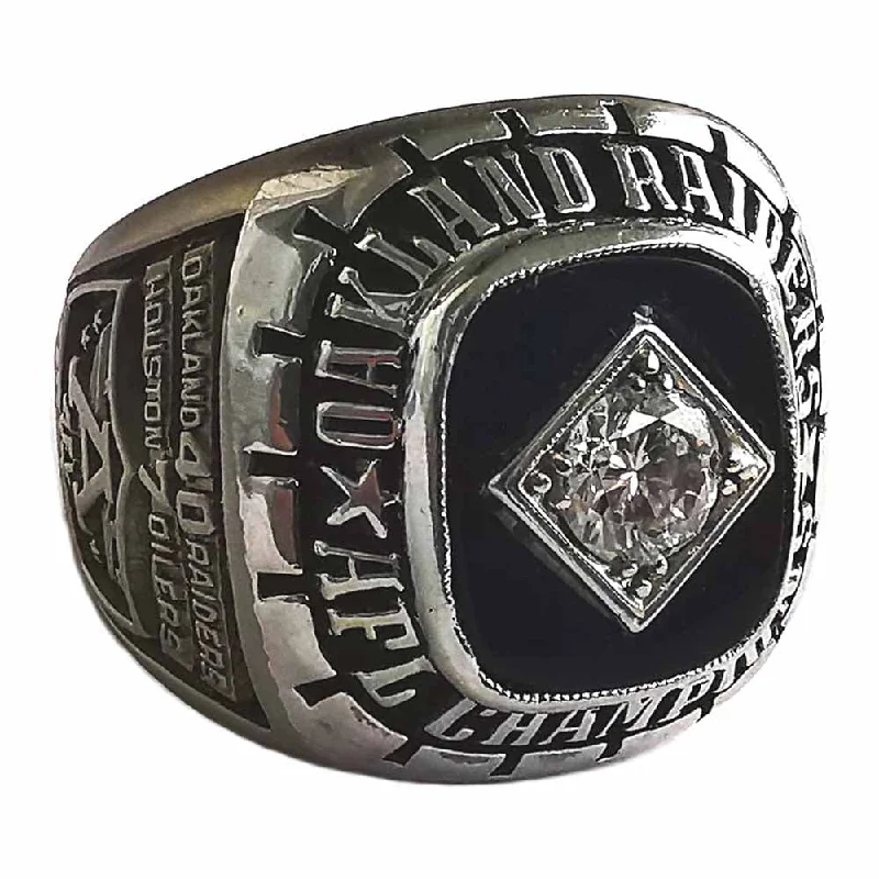 Women’s modern diamond rings-1967 Oakland Raiders AFL Championship Ring