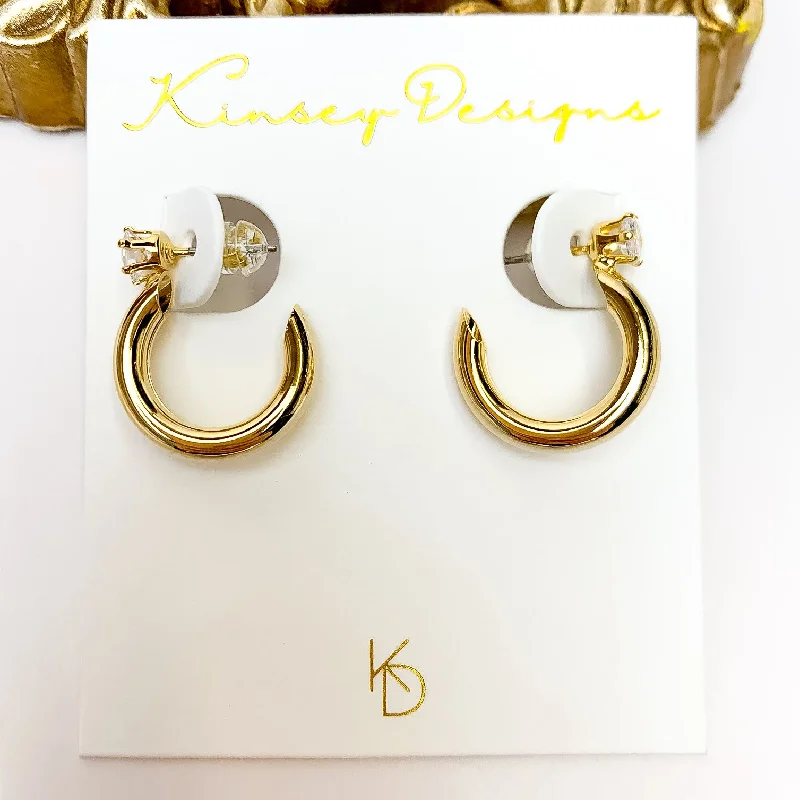 Women’s charm earrings-Kinsey Designs | Hugo Hoop Earrings