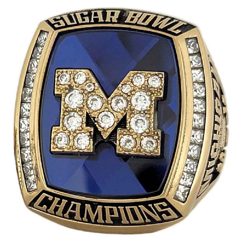 Women’s promise rings for women-2012 University of Michigan Sugar Bowl Ring