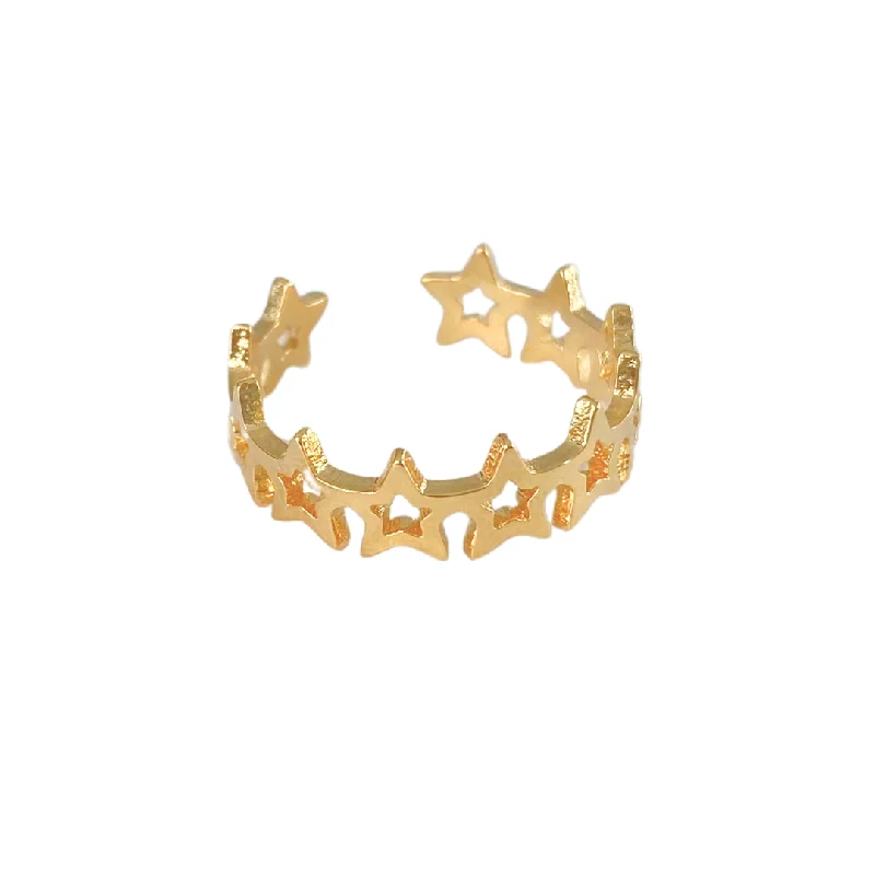 Women’s pearl rings-Star Chaser Ring