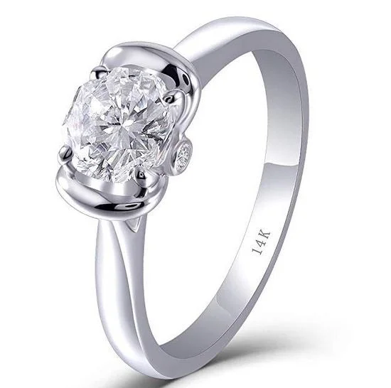 Women’s platinum solitaire engagement rings-doveggs octagon solitaire moissanite engagement ring