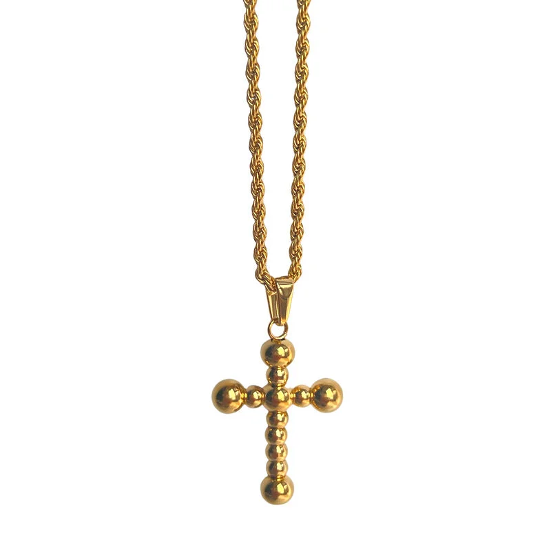 45 5cm Style 4: Cross Hemp Flowers Chain