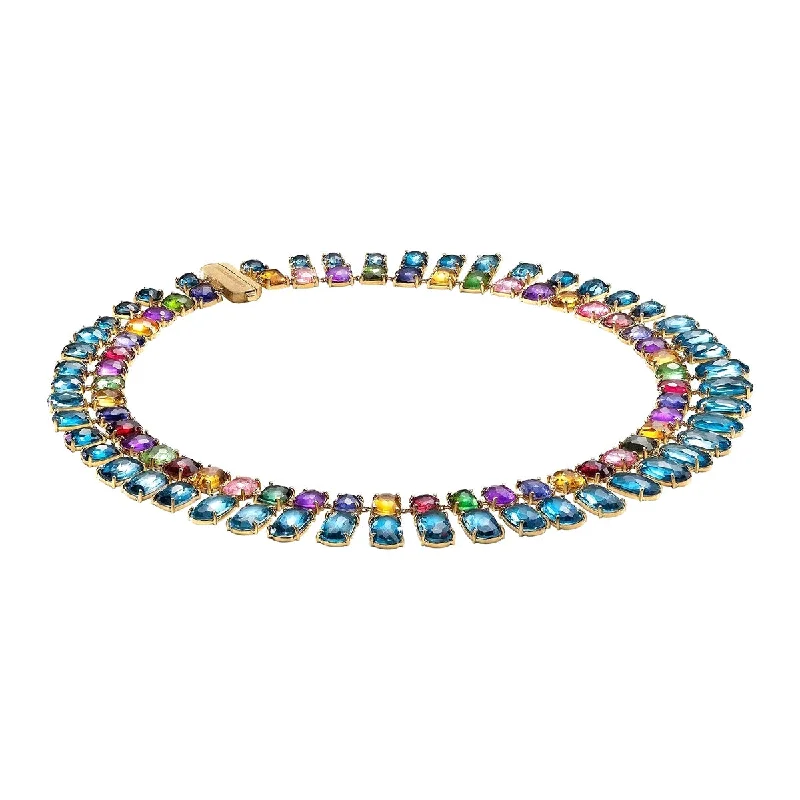 Women’s wedding necklaces-Marco Bicego Murano Statement Gemstone Collar Necklace