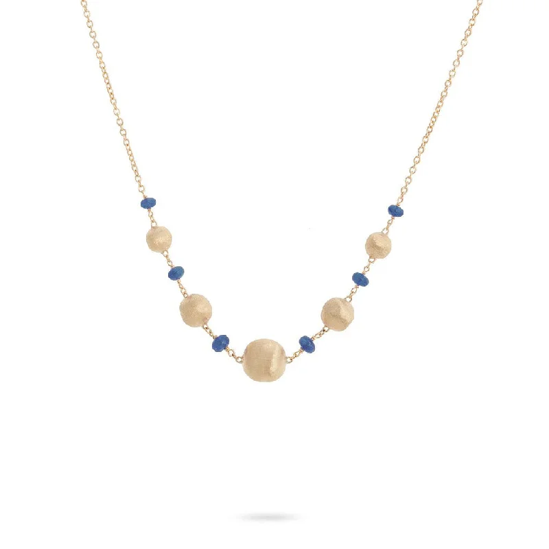 Women’s matching necklaces-Marco Bicego Africa Precious Yellow Gold Necklace CB2323ZB02Y