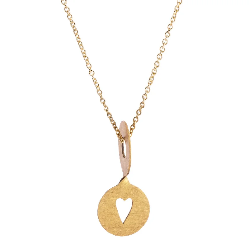 Women’s fashion necklaces-Stamp of Love Necklace