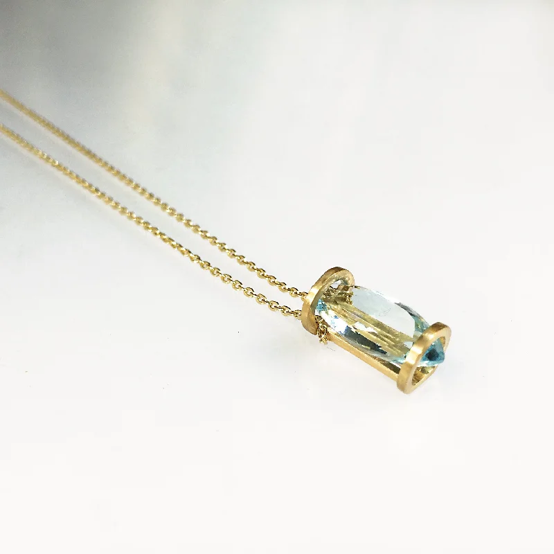 Women’s geometric pendant necklaces-Between us Necklace