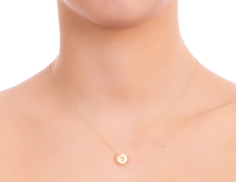 Women’s chic gold necklaces-Pill Necklace