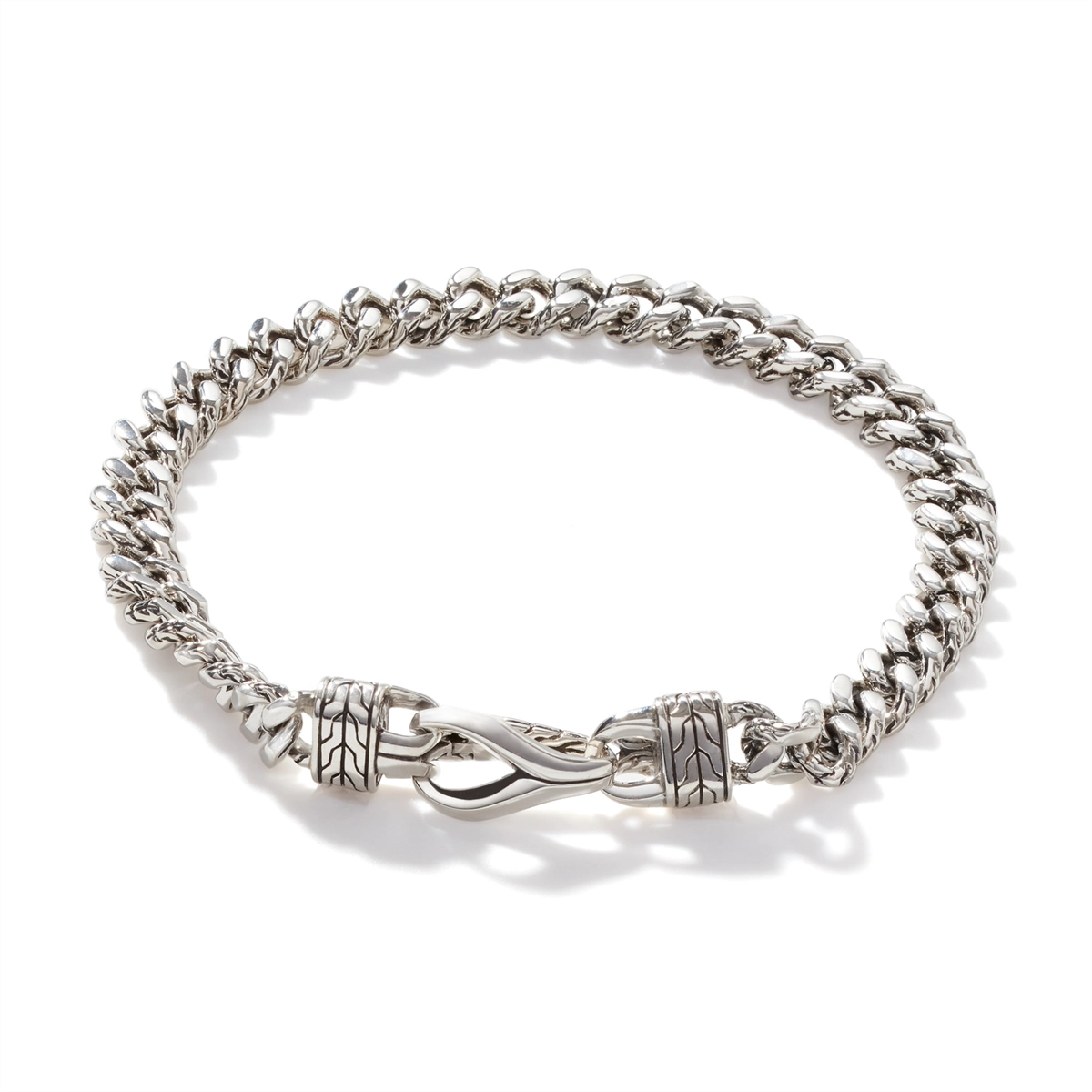 Women’s diamond bracelets-John Hardy Men's Asli Classic Chain Sterling Silver Curb Link Bracelet