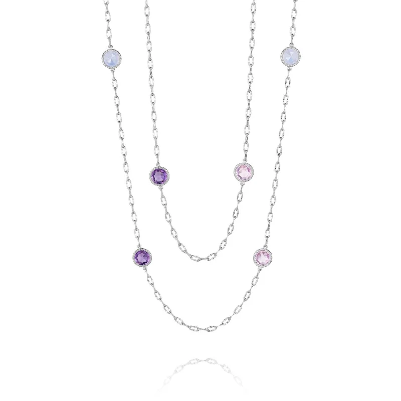 Women’s engraved necklaces-Tacori 38" Raindrops Necklace SN147130126