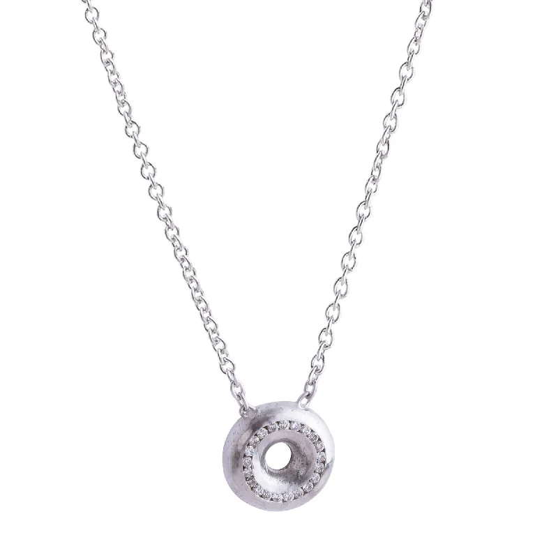 Women’s unique necklaces-Bagel Necklace